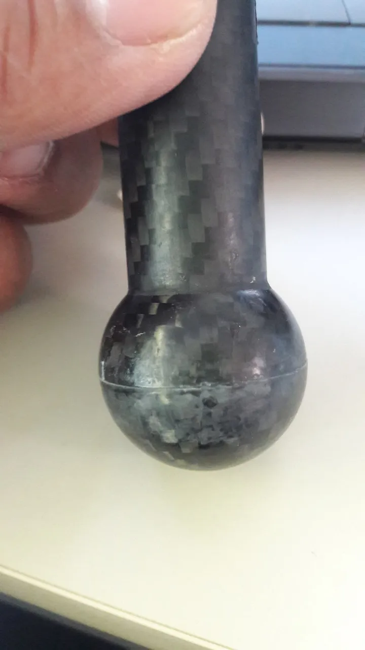 Giunto sferico in fibra di carbonio realizzato da Vesalto